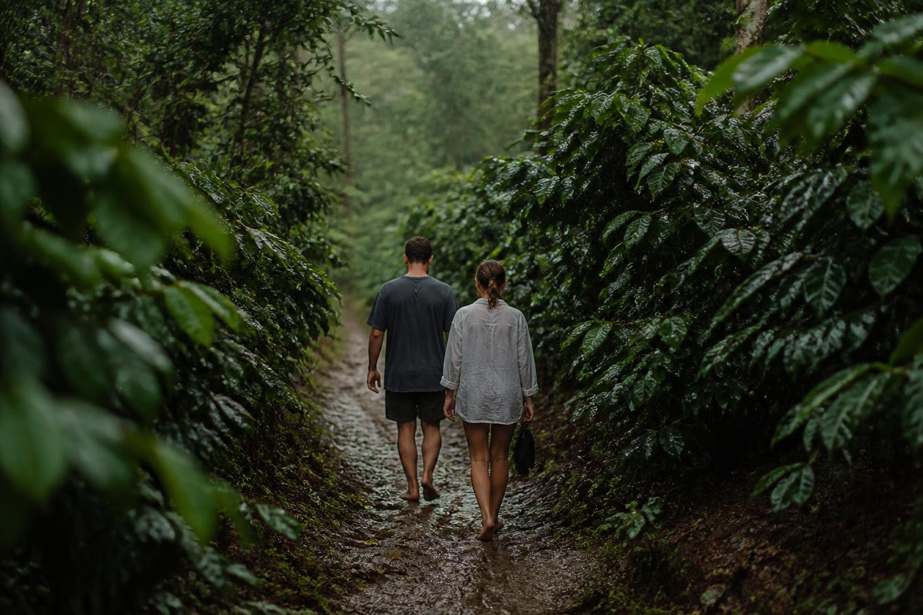 Guided nature walk through the forests of Evergreen County