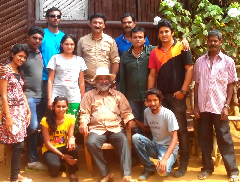 Group getaways at the wooden cottages