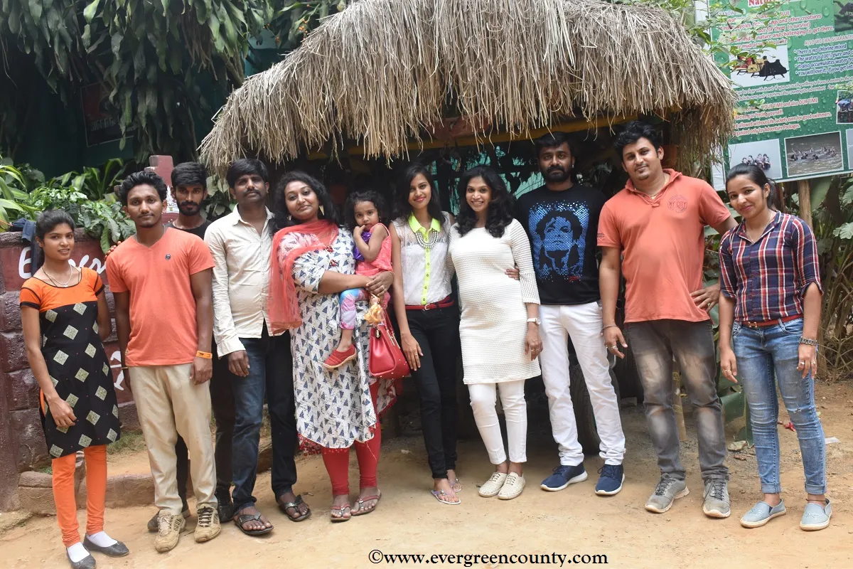 Family moments at the nature hut
