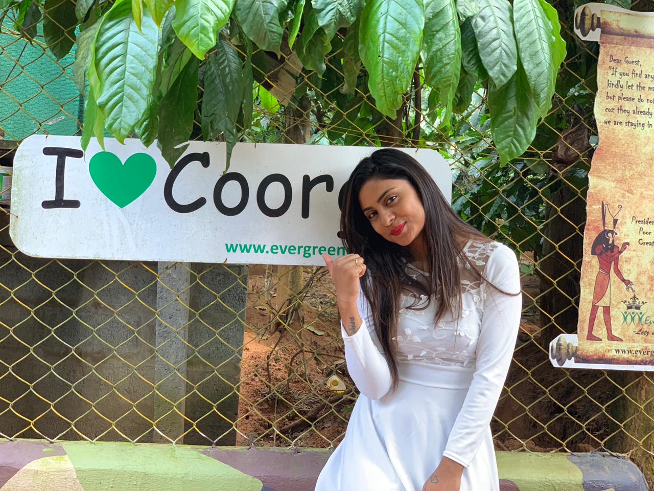 Deepika Das at Evergreen County, Coorg