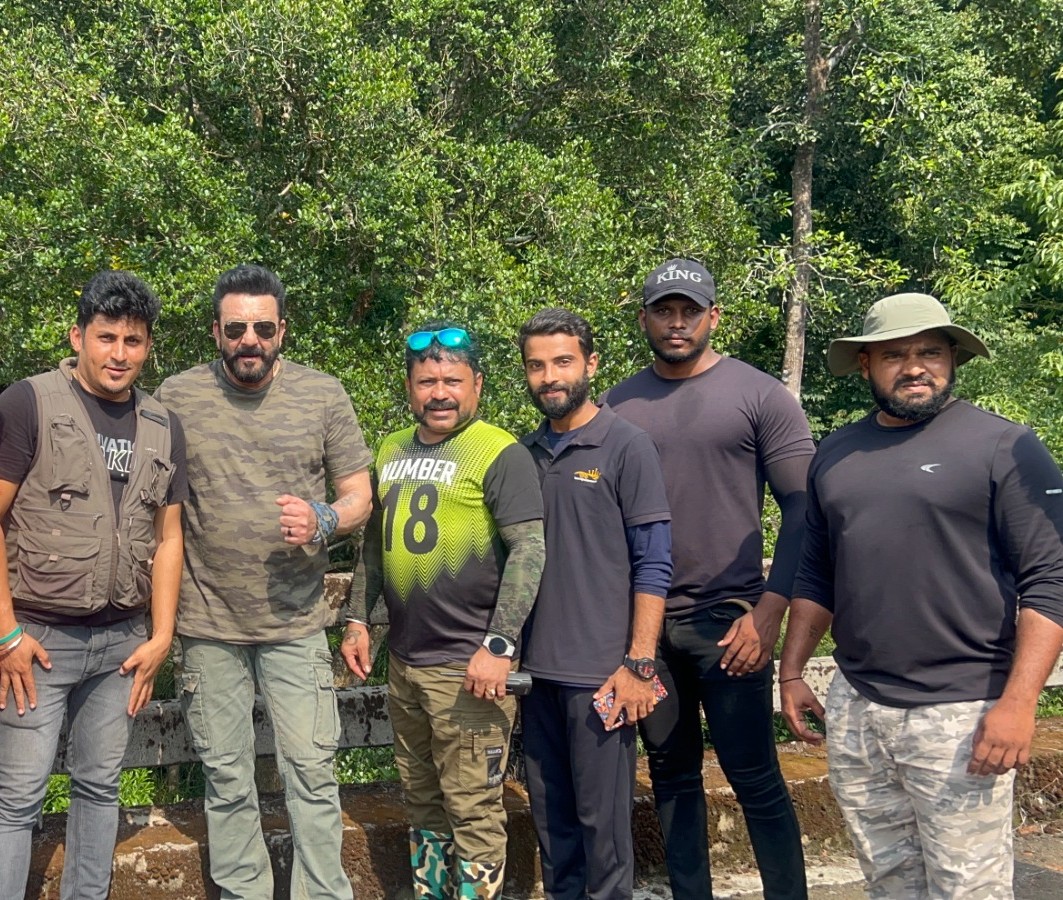 Sanjay Dutt at Evergreen County, Coorg