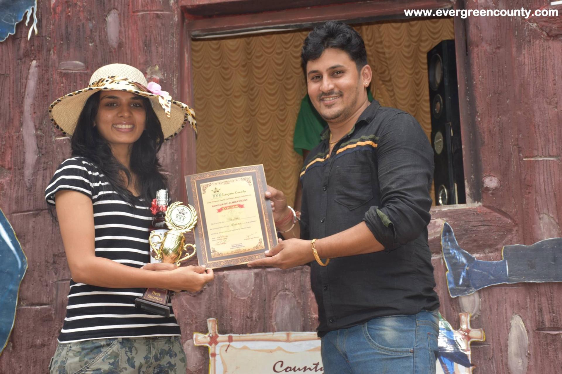 Sindhu Loknath at Evergreen County, Coorg