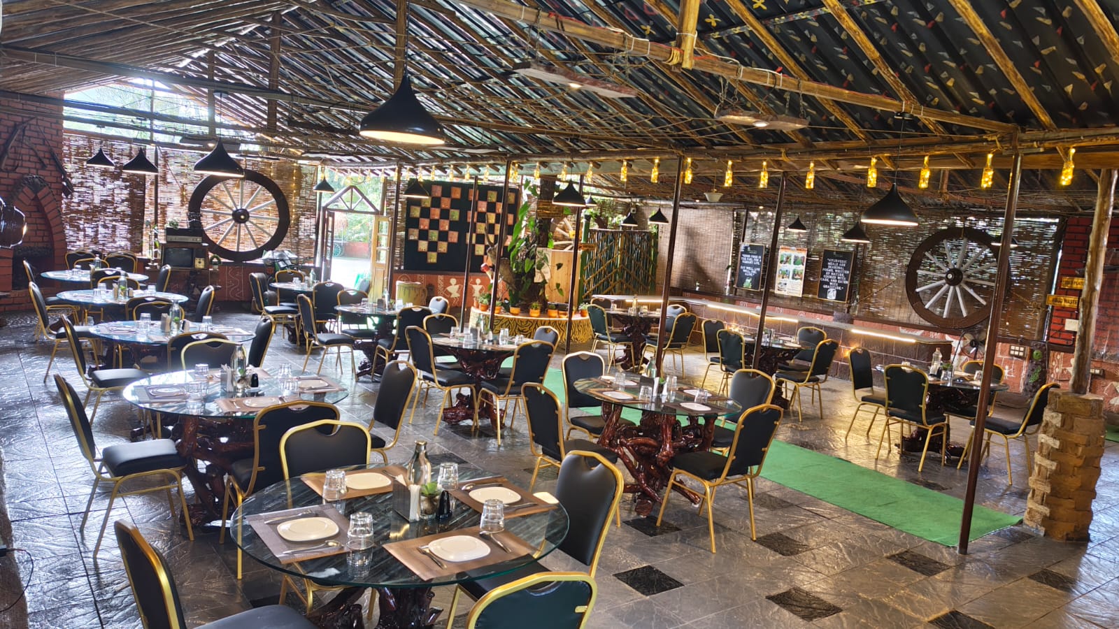 The rustic charm of Secret Spices RestoCafé makes every meal feel warm, relaxed, and memorable.
